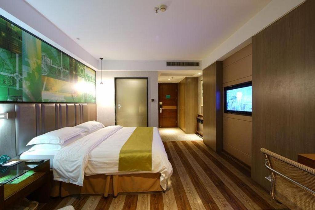 Greentree Inn Fujian Fuzhou Software Park River View Business Hotel Exterior foto