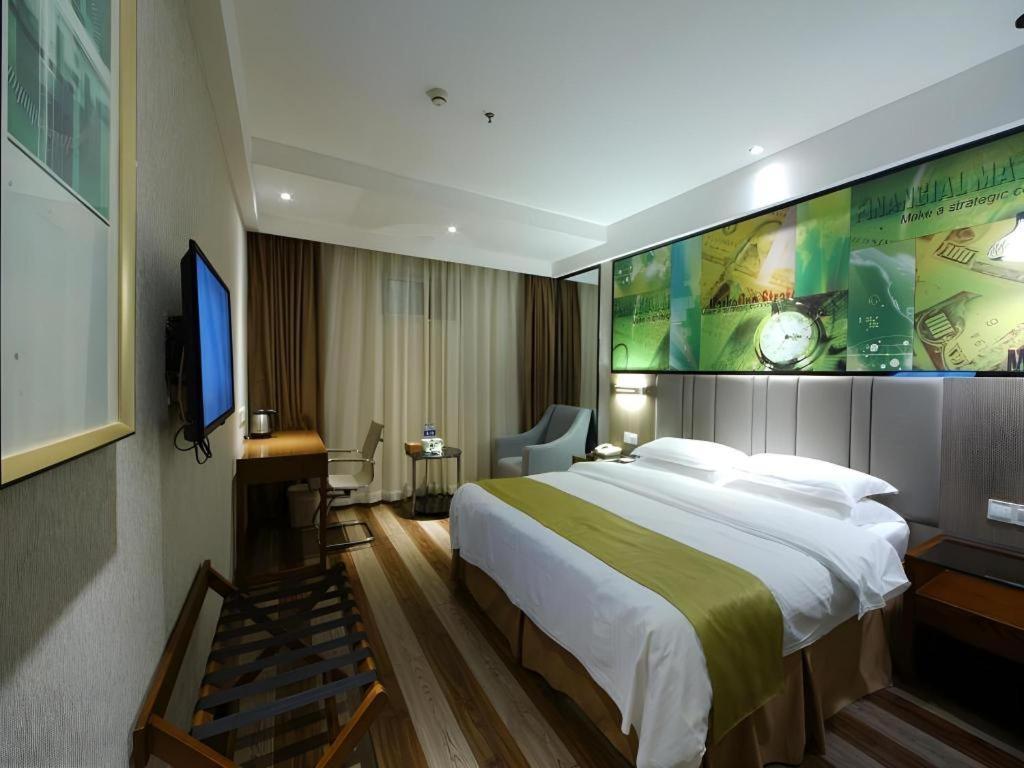 Greentree Inn Fujian Fuzhou Software Park River View Business Hotel Exterior foto