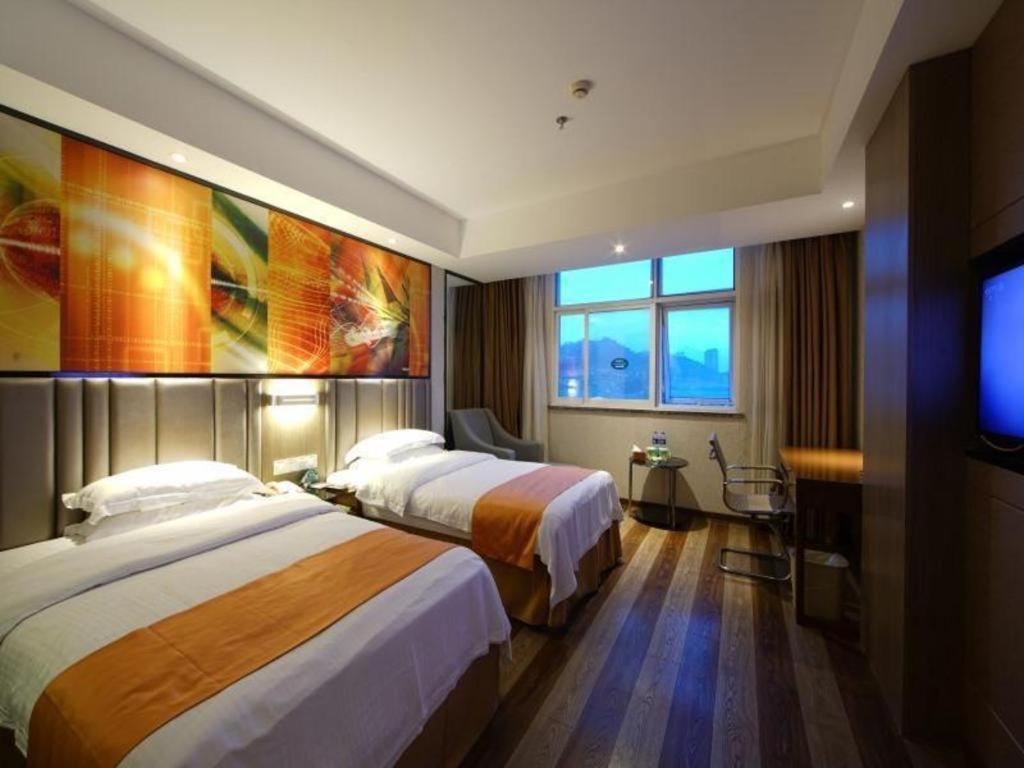Greentree Inn Fujian Fuzhou Software Park River View Business Hotel Exterior foto