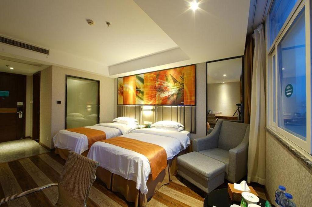 Greentree Inn Fujian Fuzhou Software Park River View Business Hotel Exterior foto
