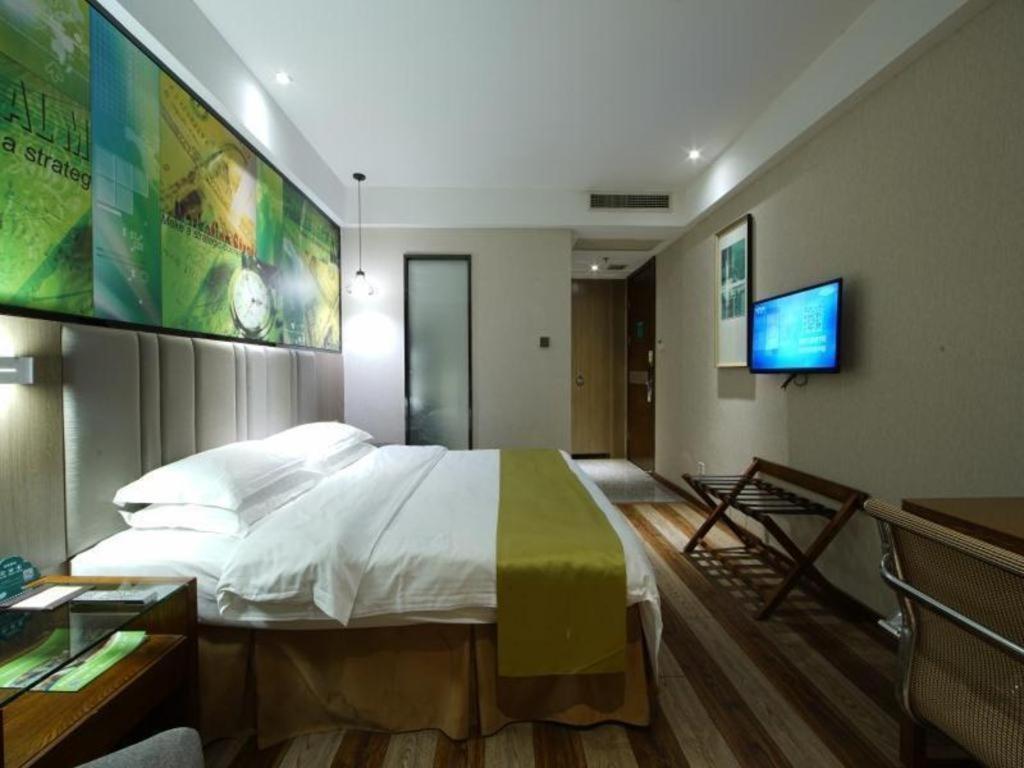 Greentree Inn Fujian Fuzhou Software Park River View Business Hotel Exterior foto