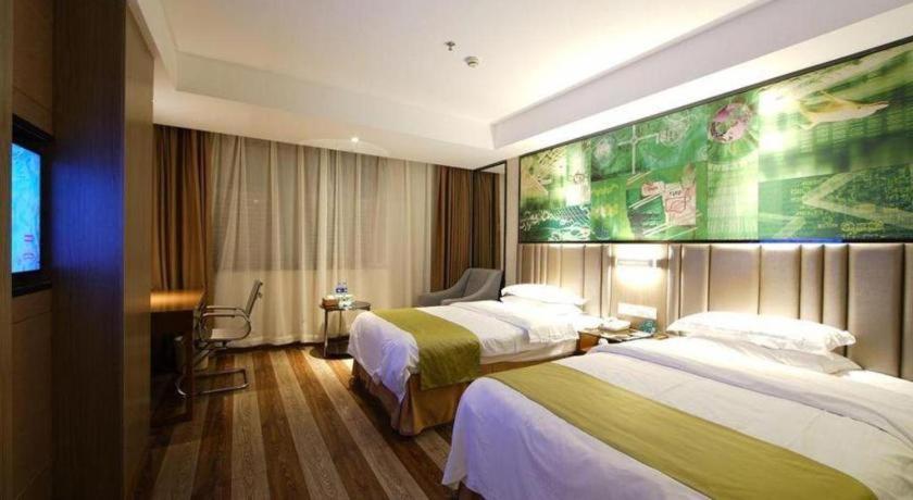 Greentree Inn Fujian Fuzhou Software Park River View Business Hotel Exterior foto