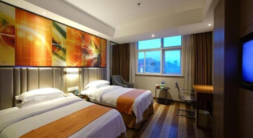 Greentree Inn Fujian Fuzhou Software Park River View Business Hotel Exterior foto